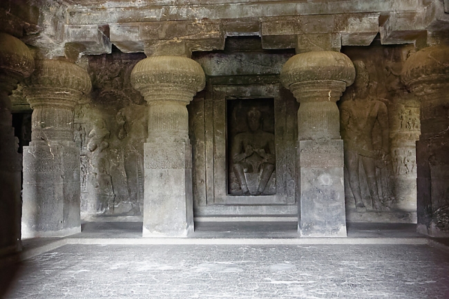 Grottes d'Ellora-Grottes bouddhistes-068